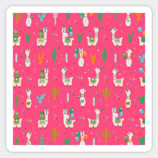 Party llama Sticker